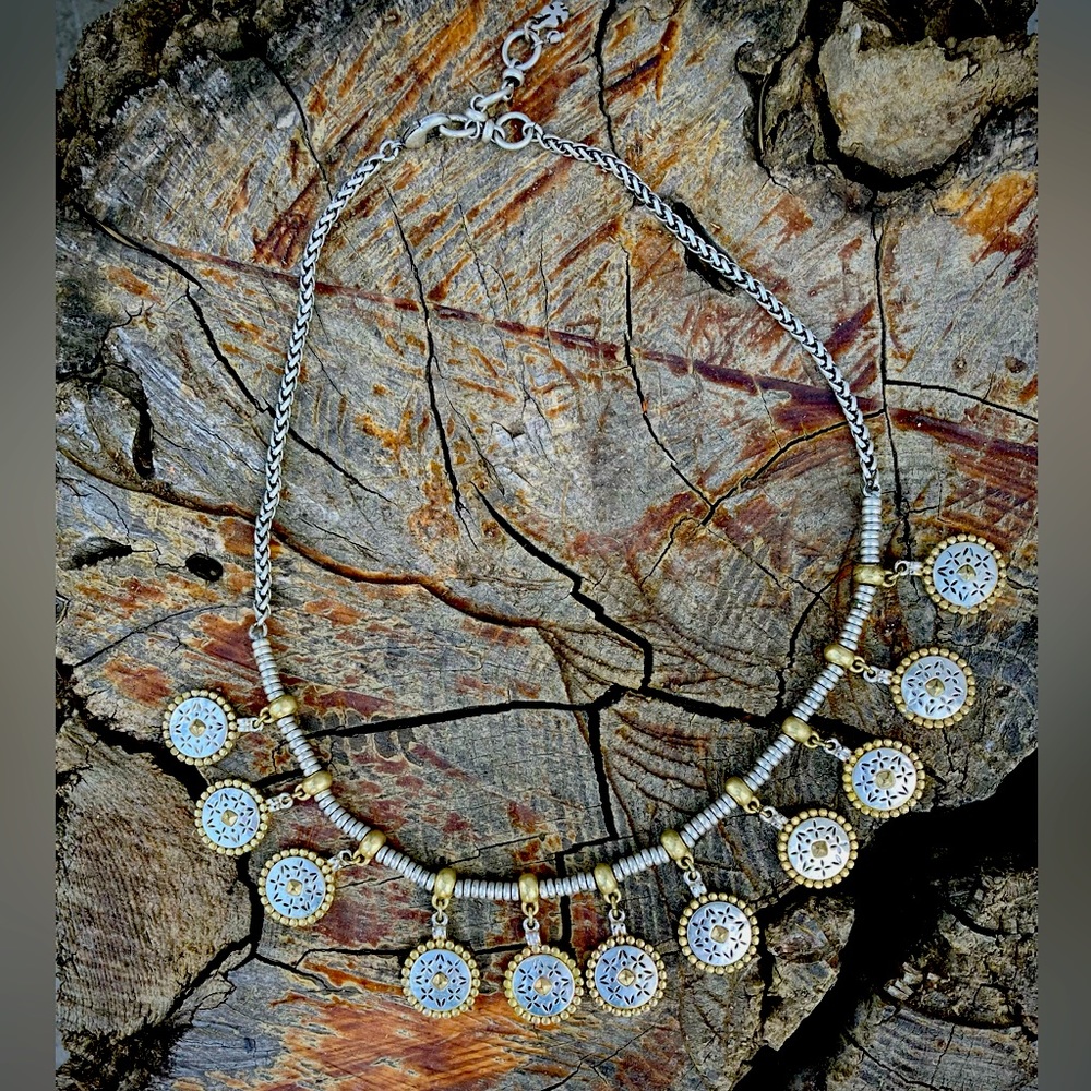 🌵Lucky Brand Southwestern two tone Necklace.🌵